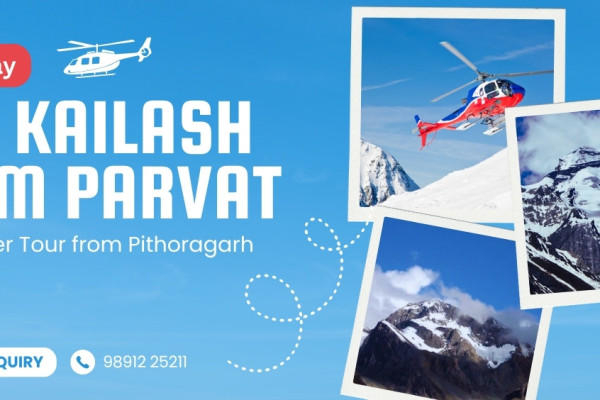 Same Day Adi Kailash & Om Parvat Heli Tour from Pithoragarh